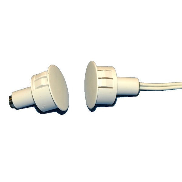 George Risk Industries Recessed 3/4'' Steel Door/Closed Loop/Wide Gap/U/L Fire Rated, W-White 180-12-WG-W - main